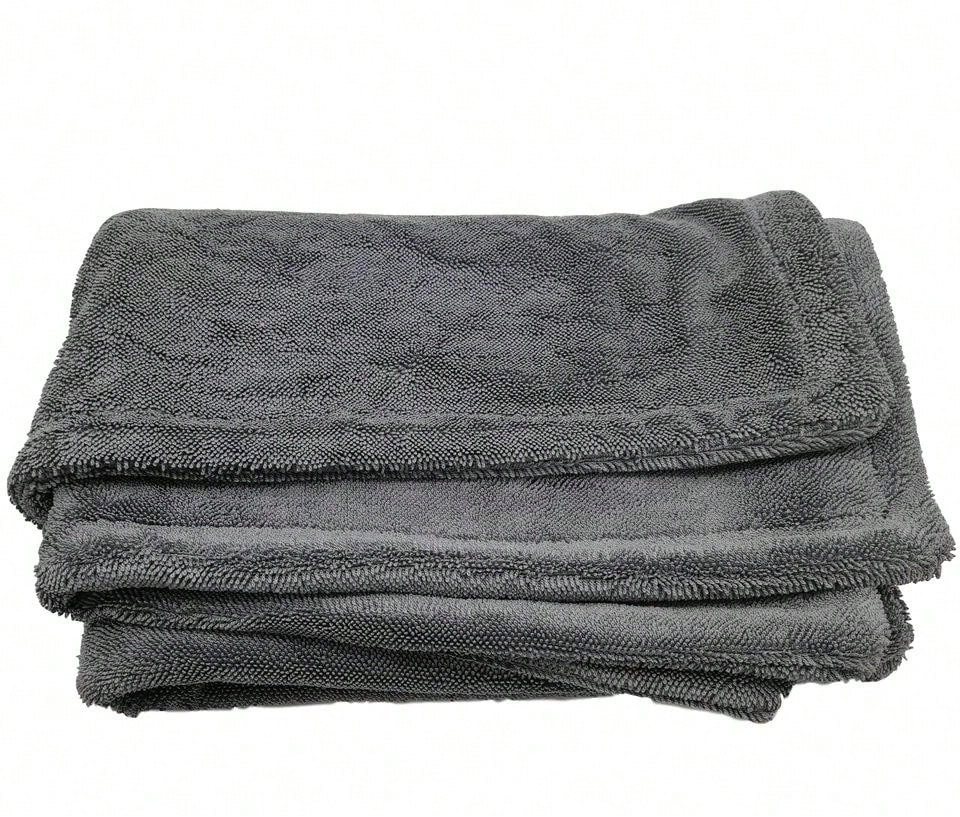 Blackline Twisted Loop Drying Towel Ultra Absorbant Car Drying Towel