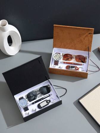 Luxury Gift Set For Men, Ideal For New Year, Valentine's Day, Birthday, Teacher's Day, Back To School, Graduation, Corporate Events, Weddings, Groomsmen Gifts, Creative Presents For Boyfriend, Husband, Friends, Teachers, Students