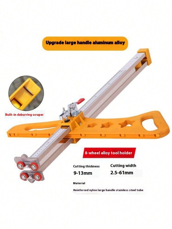 1pc Drywall Board Cutting Tool, Foldable Guided Cutting Edge Dust-Free Woodwork Trimming Tool