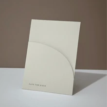 NIEWSPECIAL 10pcs Pocket Style Wedding Invitation Envelopes, Suitable For Engagement, Quinceañera, Christening And Other Occasions, Minimalist Invitation Envelopes, 5*7 Inch Invitations, DIY Invitations, Gift Cards, Pocket Wedding Invitations, You're Invited, Graduation Ceremony, Birthday Party, Bachelor Party And Other Occasions Gifts. - Multicolor - View 4
