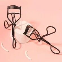 1pc Eyelash Curler - Extra Wide Angle Eyelash Curler, Portable Eyelash Curling Tool, Lash Curling Gadget