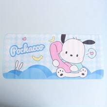 Sanrio 1pc Sanrio Cartoon Kuromi Mouse Pad, Large Computer Desk Pad, Office Book Desktop Keyboard Pad, Girl Heart Mouse Pad