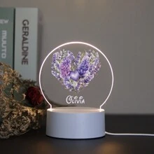 1pc, Custom Name Creative Gift, Custom Valentine's Day Gift, Custom Personalized Name Nightlight, Give Girlfriend, Custom Birthday Gift, Custom Girlfriend Gift, Custom Bedroom Decoration, Custom Party Decoration, Valentine's Day Gift, Lamp Nightlight, Multi-Functional, Ornamental, Letter, Stylish, Modern, Colorful, Kawaii, Adorable, Cute, Casual, Custom, Personalized, Unique, Customized, Baby Gifts, Son, Daughter, Bedroom, Living Room Back To School,Customized Kids Room Light,Easy Comfort,Christmas Gift Supplies - Multicolor - View 34