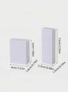 1 件/2 件绒面革橡胶橡皮擦，用于鞋子清洁，去除漆面或网眼运动鞋上的磨损痕迹，干洗，去污，抛光，适用于绒面革、磨砂皮、天鹅绒、运动鞋、皮鞋