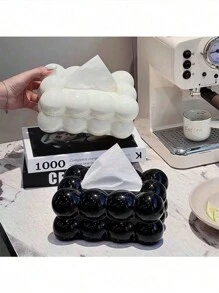 1pc Large Size Living Room Table Light Luxury Home Table Table Table Desktop Paper Box Spring Paper Box Cloud Tissue Box