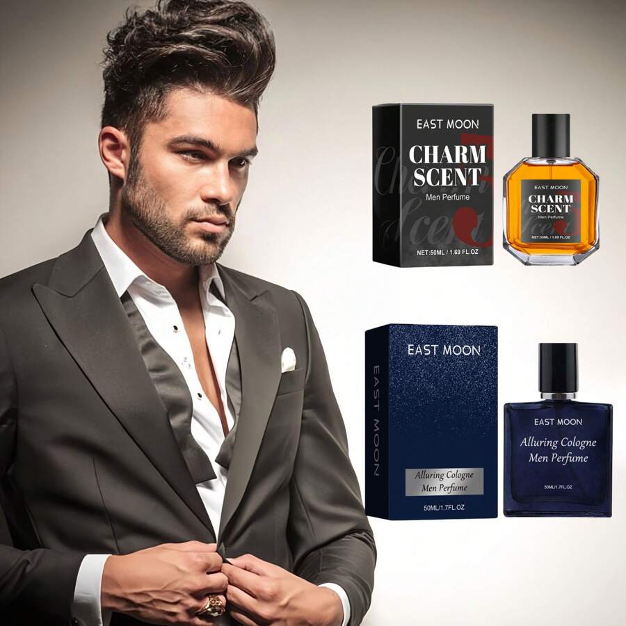 Men's Attractive Perfume Set, Whisky Perfume, Cologne Perfume, Men's Date Perfume, Release Men's Charm Perfume, Long-Lasting Light Woody Fragrance, Fresh Natural Elegant Long-Lasting Fragrance Gentleman's Date Atmosphere Perfume, Suitable For Dates, Parties, Gatherings, Valentine's Day, Gift Valentines Gift For Him