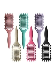 Designed By Candybrush Curl Defining Brush, 2024 New Curl Brush For Curly Hair Styling Brush, Shaping And Defining Curls Comb For Women Men Less Pulling And Curl Separation