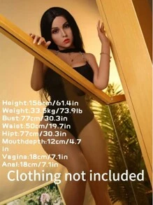 Full Body Sex Doll With Real Vagina And Anus, Sexy Body With Real Vagina And Anus Available, Sex Doll Cat Butt Male Sex Toy Breast, Vagina, Anus Toys Christmas Gift, Intimate Play And Masturbation, Christmas Gift New Year Gift.Clothing Not Included