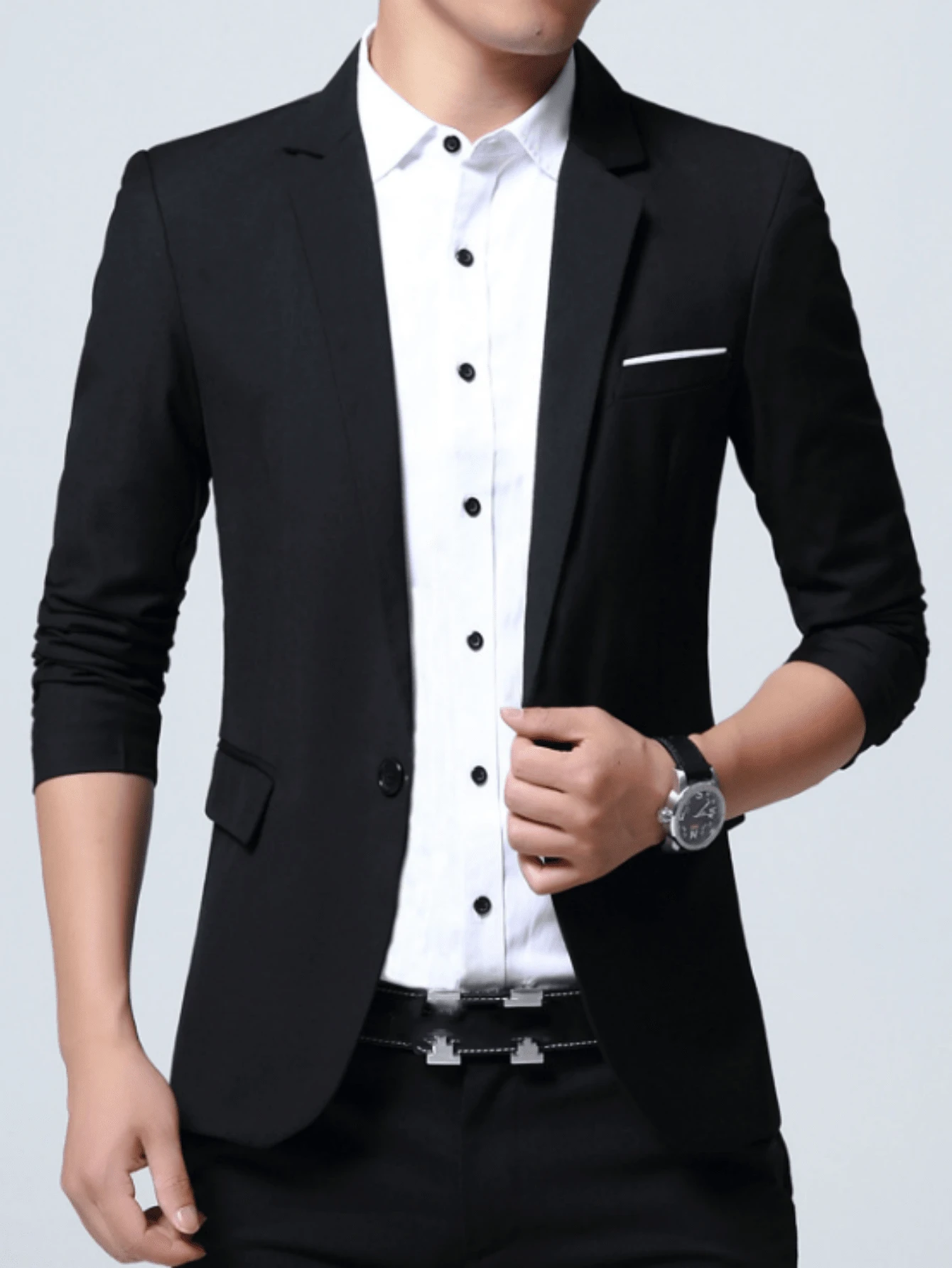 Plus Size Cross-Border Casual Men's Suit Jacket, Groom Suit, Bridegroom Suit
