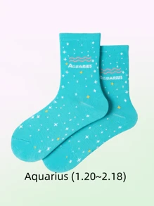 Calcetines hasta el tobillo con patrón de constelaciones para hombre y mujer, look de constelaciones, calcetines suaves, calcetines de arte, calcetines deportivos, con características transpirables, calcetines deportivos, calcetines cómodos para dormir, tela de alta elasticidad, calcetines con diseño