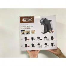 19 Bar Multicapsule Espresso Coffee Hine For   MIO Capsules Ground ESE Coffee Pods EM-308A - Black-UK1 - View 7