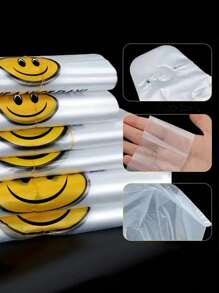 50 Pieces Plastic Bags In Gift Bags - Plastic Bags In Food Bags - Plastic Bags In Garbage Bags - Plastic Bags - Gift Bags - Plastic Bags For Food And Shopping Bags - Plastic Bags For Jewelry (Plastic Bags Large - Plastic Bags For Drinks) - Mini Bags Thank You - Plastic Bags For Business (Plastic Bags Large Capacity - Large Shopping Bags - Plastic Bags Large - Travel Bags Plastic Bags Relaxed - Plastic Bags For Desserts