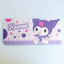 Sanrio 1pc Sanrio Cartoon Kuromi Mouse Pad, Large Computer Desk Pad, Office Book Desktop Keyboard Pad, Girl Heart Mouse Pad