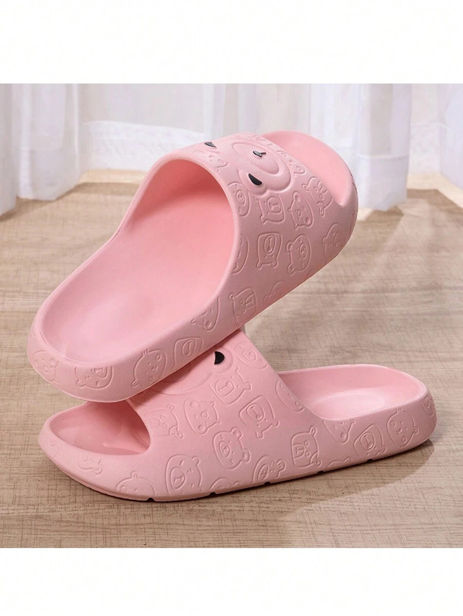 Minimalist Slippers, Fashion Indoor Non-Slip Net Treadmill Household Bathroom Slippers