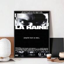 1 件 La Haine 电影海报无框海报俱乐部酒吧纸质复古海报墙面艺术画卧室书房贴纸无框 1 件无框歌手角色海报音乐海报帆布画墙面艺术画房间家居装饰帆布画 - 彩色 - 查看 4