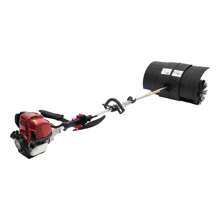 Power Broom, 4-Stroke Lawn Yard Sweeper, Gas Power Sweeper, Outdoor Handheld Gasoline Power Broom - Multicolor - View 7