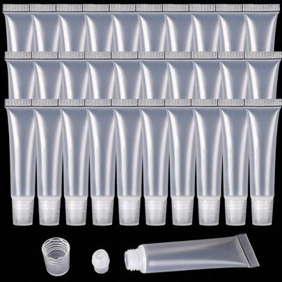 10/20/30PCS 10ML Lip Gloss Tube Empty Lipstick Soft Cosmetic Dispenser Bottle Extruded Clear Lip Gloss Container DIY Lip Gloss Cosmetics,Makeup,Cheap,Room Decor,Vanity,Travel,Bedroom,Makeup Accessories,Cheap,Stocking Stuffers,Makeup,Makeup Tools,Cheap Stuff,Gifts,Gifts For Women,Christmas Gifts,Giveaways,Travel,Cheap Stuff,Travel Essential
