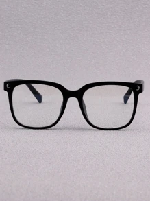 4 sztuki/zestaw Modne okulary do codziennego noszenia w dużych oprawkach, Casual Beach Resort