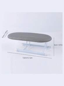 1PC Foldable Home Portable Small Ironing Board, Portable Desktop Ironing Board With Non-Slip Feet, Cloth Cover, Mini Ironing Board Mini Ironing Board, Suitable For Home Travel, Camping, Dormitory Use.