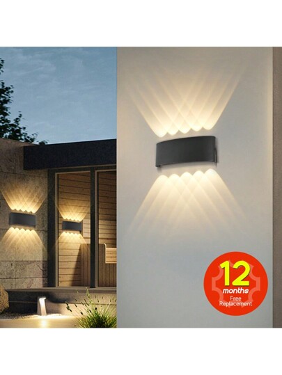 CANMEIJIA Waterproof Outdoor LED Wand Light, Aluminum/Plastic ative Lighting Garden, Ho Exterior, Patio, Courtyard, Street, 3000/4000/6500K, 85V 265V, IP65 Rated, Outdoor, Indoor, Living Room, Kitchen, Bedroom, Corridor, Stairway view 7