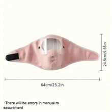 Winter Warm Face Mask Breathable Polar Fleece Outdoor Riding Windproof HD Goggles Anti-Fog Mask For Men Women - Multicolor - View 4