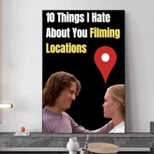 1PC 10 điều tôi ghét ở bạn Phim dán áp phích giấy kraft cổ điển DIY Phòng bar quán cà phê thẩm mỹ ÁP PHÍCH NGHỆ THUẬT TƯỜNG Tranh treo tường Không khung - Nhiều màu - Xem 23