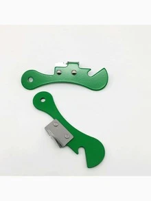 1 Multifunctional Stainless Steel Can Opener Can Knife Beer Can Opener Screwdriver Seahorse Can Opener Portable - Multicolor - View 4