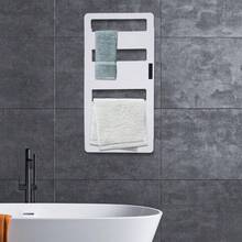 Electric Wall Mounted Towel Warmer Bathroom Graphene Heated Towel Rack 3-Layer - 1 - 查看 2