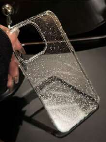 时尚透明闪光手机壳，简约多功能防水防震防摔防刮 - 無色 - 查看 4