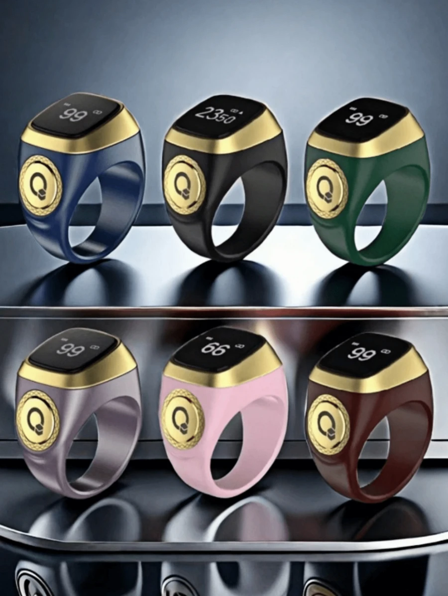 1 件智能环，蓝牙计数器，蓝牙环计数器时间提醒器计数器 - 彩色 - 查看 1