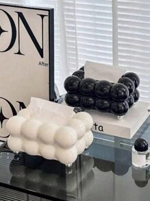 1pc Large Size Living Room Table Light Luxury Home Table Table Table Desktop Paper Box Spring Paper Box Cloud Tissue Box