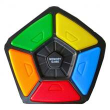 Genius Memory Game With Light And Sound To Exercise The Brain And Cognitive Skills 13x13cm - Multicolor - View 6