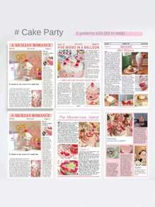 1 Mini Sweet Magazine Style Poster Wall Sticker, Wall Decoration Background Paper, English Retro Wallpaper, Random Pattern 15 * 11cm/5.90 * 4.33 Inches Gifts Birthday Graduation Room Decor Home Decor Bathroom Decor Bedroom Decor Room Decoration Stuff Living Room Decor House Decor Home Decor Living Room Wall Art Wall Paper Stickers Personalised Stickers