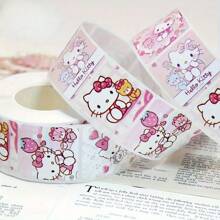1 Roll  Stickers - Cartoon Cute Stickers, Suitable For Scrapbooking, Gift Wrapping And Party Favors, Matte Finish - Multicolor - View 5