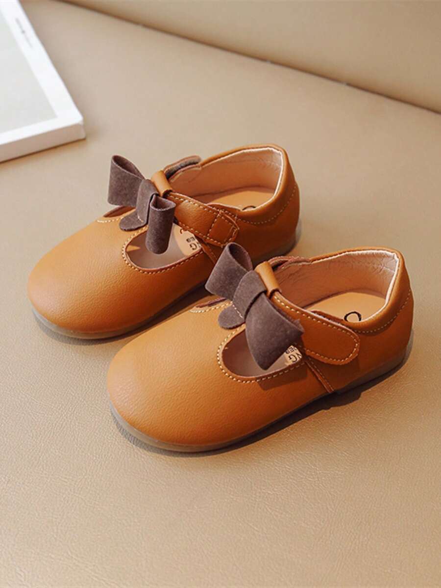 Simple Casual Children Shoes, Round Toe Slip-On Flat Shoes, Spring & Autumn New Arrival
