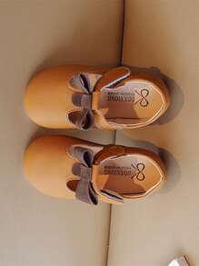 Simple Casual Children Shoes, Round Toe Slip-On Flat Shoes, Spring & Autumn New Arrival