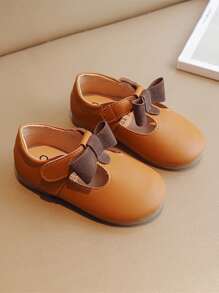 Simple Casual Children Shoes, Round Toe Slip-On Flat Shoes, Spring & Autumn New Arrival