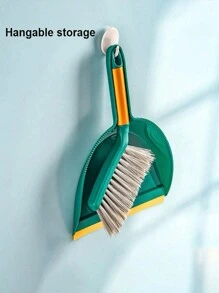 1 套/桌面扫帚、刷子、簸箕套装、家用塑料软毛迷你扫地刷、适用于儿童、厨房、浴室、家居、家居用品、清洁用具、家庭清洁用品、房间装饰、适用于厨房、餐厅、派对、聚会、家居礼品