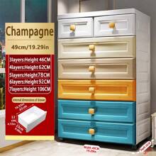5/4/3/2/1 Layer Closet Organization And Storage Storage Organizer Closet Organizer Shoe Rack Makeup Organizer Clothes Organizer Storage Cabinet Dresser For Bedroom Drawer - 49 European - View 13