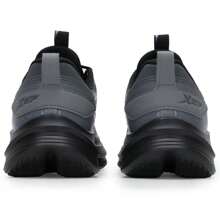 XTEP Men's Casual Sports Shoes, Fashion Comfortable Lightweight Outdoor Fitness Sneakers, Smoke Gray/Charcoal Gray