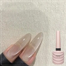 HEFENNA Water-Glow Glass Beads 1pc 10ml Cat Eye Gel Nail Polish, Japanese Style - 3 Styles Multi-Color Mirror Cat Eye Gel Nail Kit - Soak Off LED/UV, For Nail Salons/Home DIY Nail Gifts