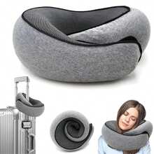 Travel Pillow, Neck Pillow, Neck Pillow For Traveling, 360° Travel Neck Pillows For Airplanes, Memory Foam Airplane Pillow, Soft Airplane Neck Pillow Stowable Travel Pillows For Airplanes