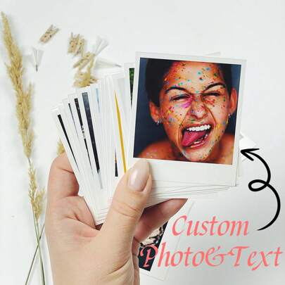 1pc/3pcs/6pcs/9pcs Art Custom Text&Photo, Customized 2.5inch*3.5inch Photo Wall Art,Photo Print ,Custom Photo,Printing For Birthday Gifts ,Personalized Picture ,Personalized Photo Decor, Small Photo Picture Room Photo, Valentine's Day Gift, Valentines, Anniversaries,New Year,Gift For Her, Gift For Him, Gift For Mom, Gift For Friends, Gift For Boyfriend,Gift For Girlfriend,Home Decor, Decoration, Personalized Gift, Custom Gift,Gala Night,Customized Posters,Chic Autumn,Home & Living,Christmas Home Atmosphere, Autumn Home Refresh, Xmas Decoration,Home Harmony