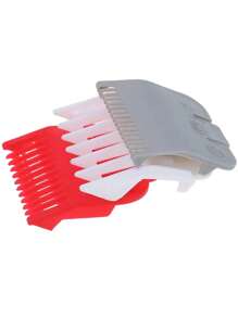3pcs 1.5mm/3mm/4.5mm Replacement Clipper Guards, Hair Clipper Limit Comb Salon Positioning Comb Haircutting Tool Accessory Ruler Tool - Multicolor - View 4