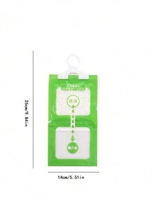 1/4/10pcs Hanging Dehumidifier Bag, Calcium Chloride Particles Lock Water, Green&Energy-Saving, Fresh&, Dehumidification Is Visible Bedroom, Organizer, Home Storage