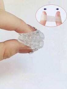 QKC 10 件装防脚趾磨损和疼痛保护硅胶脚趾运动脚趾套，适用于女鞋、男鞋运动鞋、冬鞋