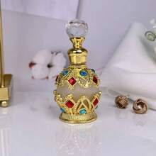 1 lọ nước hoa thủy tinh cổ điển, 15ml, chất liệu kim loại, không chứa formaldehyde, quà tặng lý tưởng cho phụ nữ và trẻ em gái, chai rỗng có thể dùng đựng nước hoa cá nhân - Nhiều màu - Xem 10