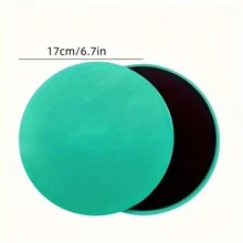 2 pezzi Dischi scorrevoli, Disco fitness scorrevole, Piastra per esercizi scorrevole, Disco per allenamento addominali, Disco scorrevole per yoga - Multicolore - Visualizzare 6