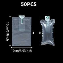 50pcs Inflatable Air Bubble Bags For Packaging, Cushion Boxes And Bags, Air Cushion Bags, Shoe Stuffing Bags, Storage Protective Bags, Transportation Protective Bags - White - View 14