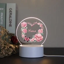 1pc, Custom Name Creative Gift, Custom Valentine's Day Gift, Custom Personalized Name Nightlight, Give Girlfriend, Custom Birthday Gift, Custom Girlfriend Gift, Custom Bedroom Decoration, Custom Party Decoration, Valentine's Day Gift, Lamp Nightlight, Multi-Functional, Ornamental, Letter, Stylish, Modern, Colorful, Kawaii, Adorable, Cute, Casual, Custom, Personalized, Unique, Customized, Baby Gifts, Son, Daughter, Bedroom, Living Room Back To School,Customized Kids Room Light,Easy Comfort,Christmas Gift Supplies - Multicolor - View 40